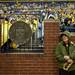 Michigan Alumni alto sax player Gerald Axelbaum watches the game between Michigan and Illinois on Saturday. Axelbaum has not been back to Michigan for more than 40 years. Daniel Brenner I AnnArbor.com